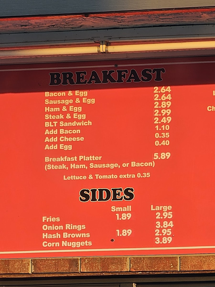 Ralph’s Burger House Menu - Image 6